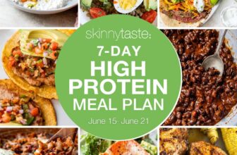 7 Day High Protein Diet Meal Plan