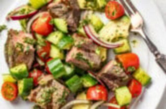 Chopped Chimichurri Steak Salad – Skinnytaste
