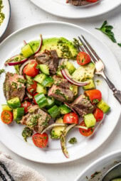 Chopped Chimichurri Steak Salad