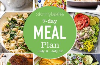 Free 7 Day Healthy Meal Plan (July 6-12)