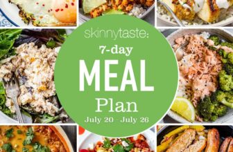 Free 7 Day Healthy Meal Plan (July 20-26)