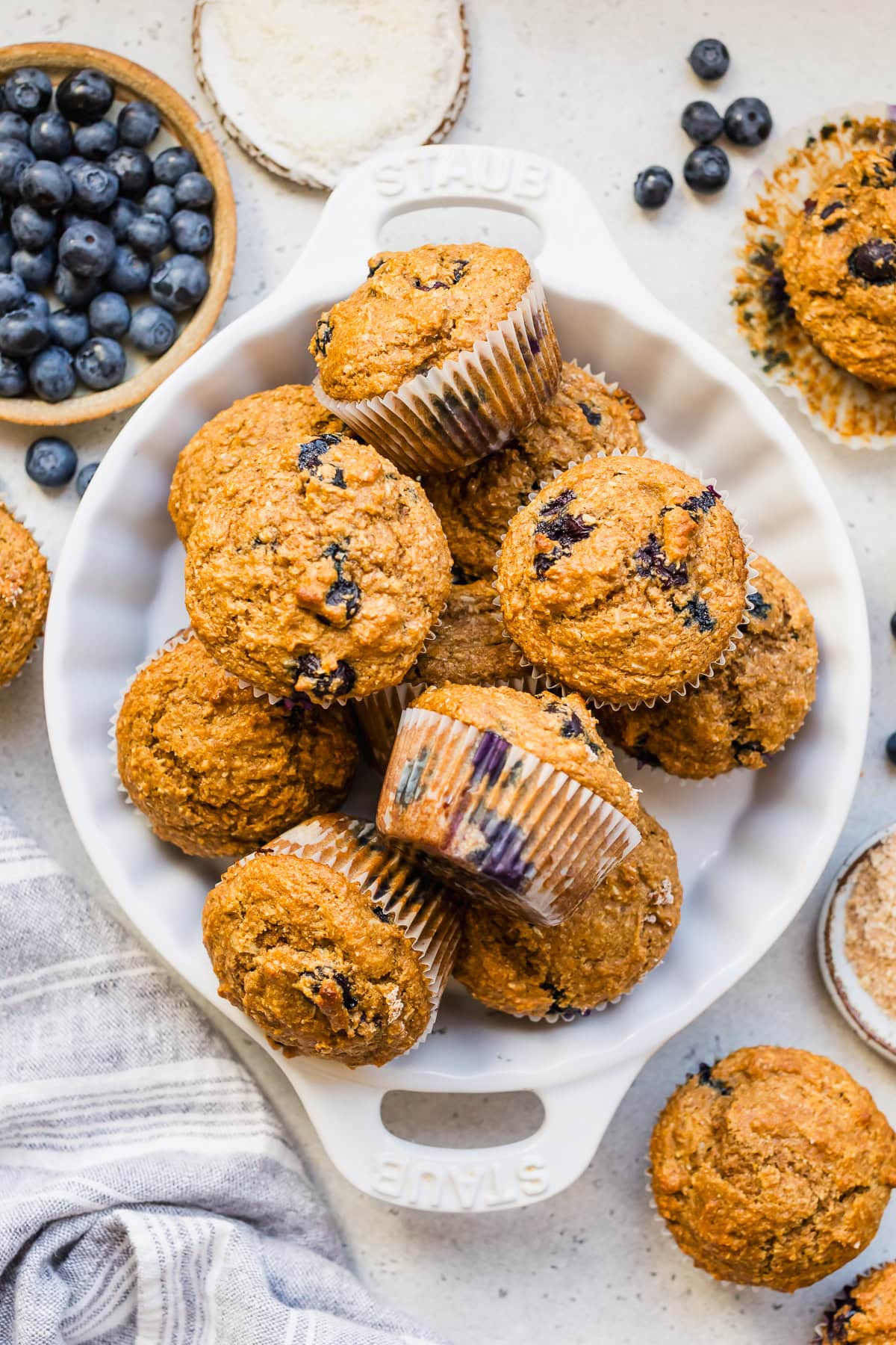Blueberry Bran Muffins