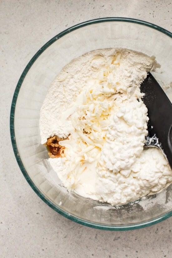 Add cottage cheese and vanilla