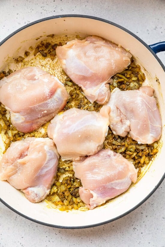 Add the chicken