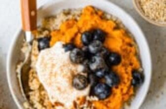 Sweet Potato Quinoa Breakfast Bowl