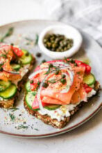Smoked Salmon Toast (High-Protein) – Skinnytaste