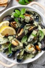 Mussels in Cream Sauce | Skinnytaste