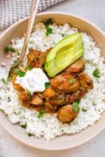 Green Chili Pork Stew (Slow Cooker Recipe)