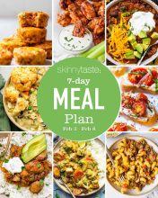 Free 7 Day Healthy Meal Plan (Feb 2-8)