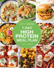 7 Day High Protein Diet Meal Plan