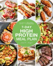 7 Day High Protein Diet Meal Plan